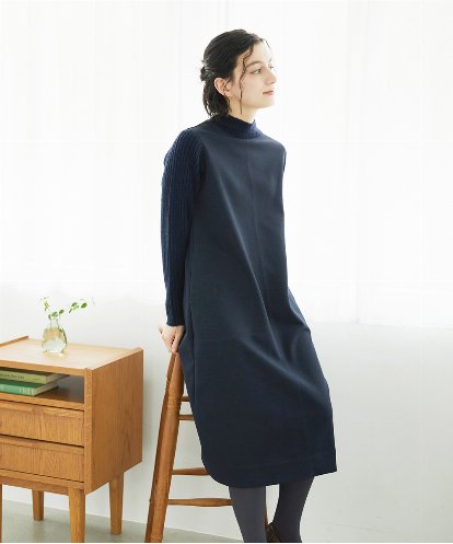 NHPAF12360 GIANNI LO GIUDICE(小さいサイズ) ＭＥＥＴ×ダンボールニットワンピース