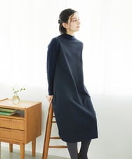 NHPAF12360 GIANNI LO GIUDICE(小さいサイズ)(メゾン ドゥ サンク) ＭＥＥＴ×ダンボールニットワンピース ネイビー