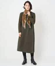 NHPAF12360 GIANNI LO GIUDICE(小さいサイズ)(メゾン ドゥ サンク) MEET×ダンボールニットワンピース カーキ