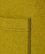 NHPAF18270 GIANNI LO GIUDICE(小さいサイズ)(メゾン ドゥ サンク) [日本製]ウールマイクロループスクランブル編みチュニックカットソー グリーン