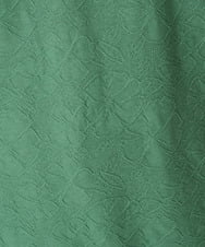 NHPHW10130 GIANNI LO GIUDICE(小さいサイズ)(メゾン ドゥ サンク) オリジナルジャガードフラワー柄チュニック グリーン