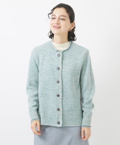 NHSAB11290  [人気デザイン/日本製]シーレニットカーディガン