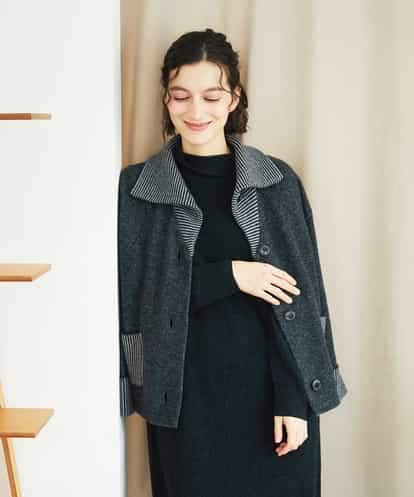 NHSAE40390 GIANNI LO GIUDICE(小さいサイズ) [セットアップ対応]エキストラファインメリノ ウールニットジャケット