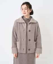 NHSAE40390 GIANNI LO GIUDICE(小さいサイズ)(メゾン ドゥ サンク) [セットアップ対応]エキストラファインメリノ ウールニット ベージュ