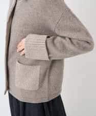 NHSAE40390 GIANNI LO GIUDICE(小さいサイズ)(メゾン ドゥ サンク) [セットアップ対応]エキストラファインメリノ ウールニット ベージュ