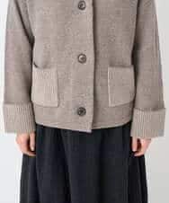 NHSAE40390 GIANNI LO GIUDICE(小さいサイズ)(メゾン ドゥ サンク) [セットアップ対応]エキストラファインメリノ ウールニット ベージュ