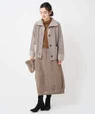 NHSAE40390 GIANNI LO GIUDICE(小さいサイズ)(メゾン ドゥ サンク) [セットアップ対応]エキストラファインメリノ ウールニット ベージュ