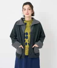 NHSAE40390 GIANNI LO GIUDICE(小さいサイズ)(メゾン ドゥ サンク) [セットアップ対応]エキストラファインメリノ ウールニットジャケット ベージュ