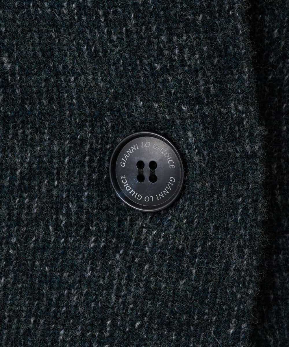 NHSAE40390 GIANNI LO GIUDICE(小さいサイズ)(メゾン ドゥ サンク) [セットアップ対応]エキストラファインメリノ ウールニットジャケット ベージュ