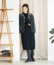 NHSAE40390 GIANNI LO GIUDICE(小さいサイズ)(メゾン ドゥ サンク) [セットアップ対応]エキストラファインメリノ ウールニットジャケット ベージュ