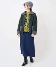 NHSAE40390 GIANNI LO GIUDICE(小さいサイズ)(メゾン ドゥ サンク) [セットアップ対応]エキストラファインメリノ ウールニットジャケット ベージュ