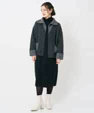 NHSAE40390 GIANNI LO GIUDICE(小さいサイズ)(メゾン ドゥ サンク) [セットアップ対応]エキストラファインメリノ ウールニットジャケット ベージュ