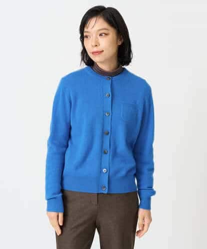 NHSAI87390 GIANNI LO GIUDICE(小さいサイズ) カシミヤクルーネックカーディガン