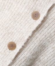 NHSAW02290 GIANNI LO GIUDICE(小さいサイズ)(メゾン ドゥ サンク) ミックスループニットジャケット ライトベージュ