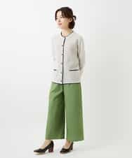 NHSED10270 GIANNI LO GIUDICE(小さいサイズ)(メゾン ドゥ サンク) ドライコットンニットカーディガン ベージュ