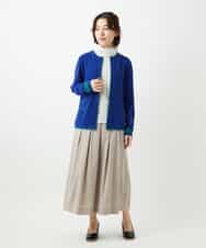 NHSED10270 GIANNI LO GIUDICE(小さいサイズ)(メゾン ドゥ サンク) ドライコットンニットカーディガン ベージュ