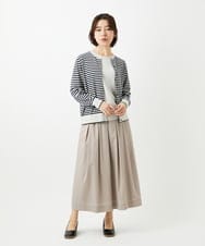 NHSEF80180 GIANNI LO GIUDICE(小さいサイズ)(メゾン ドゥ サンク) [アンサンブル対応]クルーネックニットカーディガン ピンク