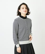 NHSEF80180 GIANNI LO GIUDICE(小さいサイズ)(メゾン ドゥ サンク) [アンサンブル対応]クルーネックニットカーディガン ピンク