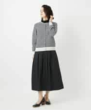 NHSEF80180 GIANNI LO GIUDICE(小さいサイズ)(メゾン ドゥ サンク) [アンサンブル対応]クルーネックニットカーディガン ピンク