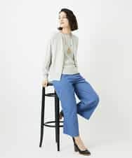 NHSEF80180 GIANNI LO GIUDICE(小さいサイズ)(メゾン ドゥ サンク) [アンサンブル対応]クルーネックニットカーディガン ピンク