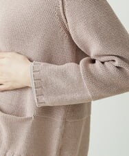 NHSET10300 GIANNI LO GIUDICE(小さいサイズ)(メゾン ドゥ サンク) [洗える]綿ギマニットカーディガン ピンク