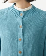 NHSEW20300 GIANNI LO GIUDICE(小さいサイズ)(メゾン ドゥ サンク) メンギマニットカーディガン ブルーグリーン
