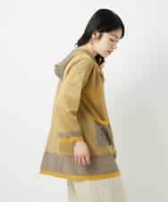 NHSGE50330 GIANNI LO GIUDICE(小さいサイズ)(メゾン ドゥ サンク) [アンサンブル対応]LEVITAロングニットカーディガン マスタード系