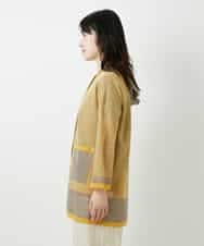 NHSGE50330 GIANNI LO GIUDICE(小さいサイズ)(メゾン ドゥ サンク) [アンサンブル対応]LEVITAロングニットカーディガン マスタード系