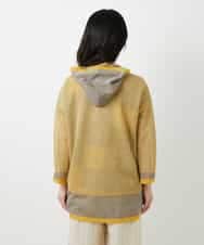 NHSGE50330 GIANNI LO GIUDICE(小さいサイズ)(メゾン ドゥ サンク) [アンサンブル対応]LEVITAロングニットカーディガン マスタード系