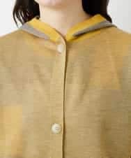 NHSGE50330 GIANNI LO GIUDICE(小さいサイズ)(メゾン ドゥ サンク) [アンサンブル対応]LEVITAロングニットカーディガン マスタード系