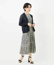 NHSHA10240 GIANNI LO GIUDICE(小さいサイズ)(メゾン ドゥ サンク) 透かし編みニットカーディガン ホワイト