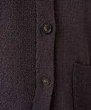 NHSHB31210 GIANNI LO GIUDICE(小さいサイズ)(メゾン ドゥ サンク) ペーパーヤーンニットジレ グリーン