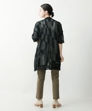 NHSHP10290 GIANNI LO GIUDICE(小さいサイズ)(メゾン ドゥ サンク) ギマスラブロングカーディガン ブラック