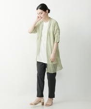 NHSHP10290 GIANNI LO GIUDICE(小さいサイズ)(メゾン ドゥ サンク) ギマスラブロングカーディガン ブラック