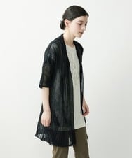 NHSHP10290 GIANNI LO GIUDICE(小さいサイズ)(メゾン ドゥ サンク) ギマスラブロングカーディガン ブラック