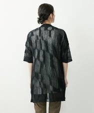 NHSHP10290 GIANNI LO GIUDICE(小さいサイズ)(メゾン ドゥ サンク) ギマスラブロングカーディガン ブラック
