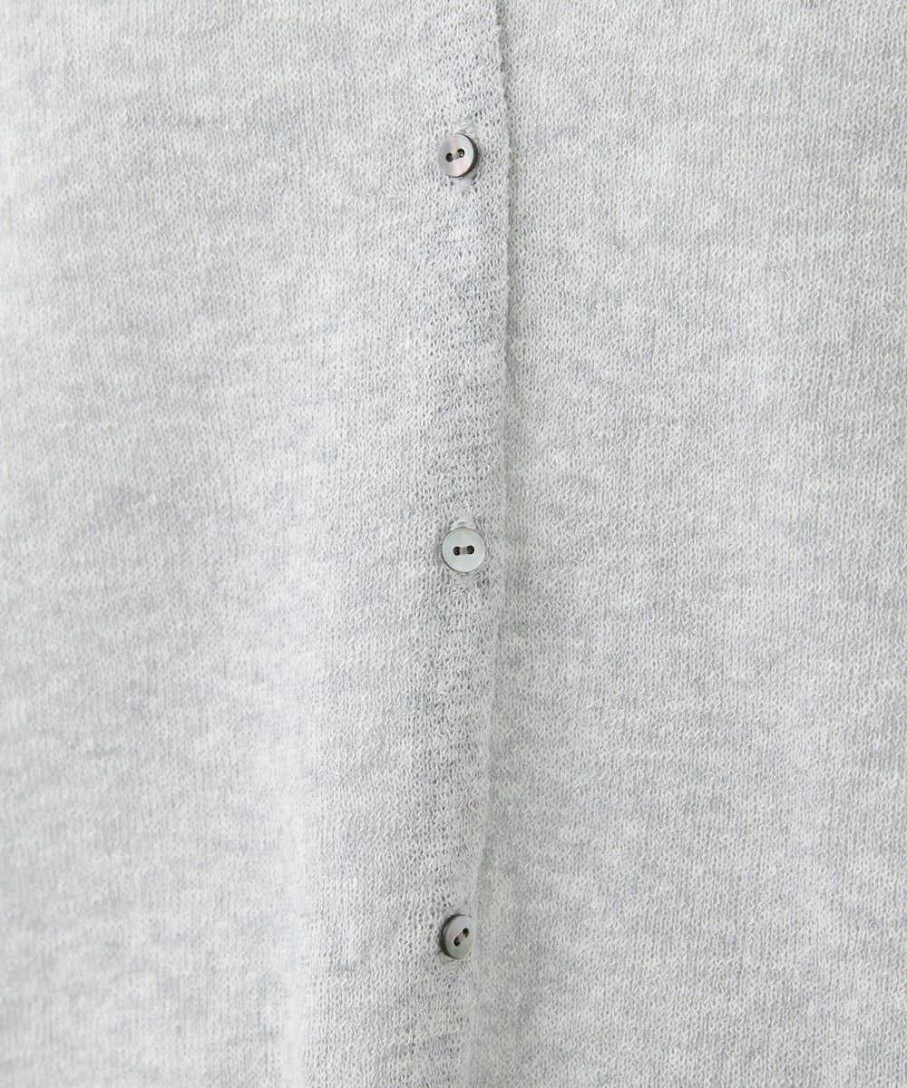 NHSHW20210 GIANNI LO GIUDICE(小さいサイズ)(メゾン ドゥ サンク) LOKTAジレカーディガン グレー