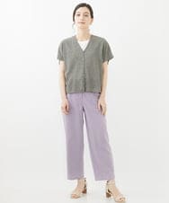 NHSHW20210 GIANNI LO GIUDICE(小さいサイズ)(メゾン ドゥ サンク) LOKTAジレカーディガン グレー