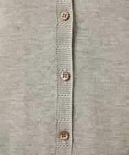 NHSJB10250 GIANNI LO GIUDICE(小さいサイズ)(メゾン ドゥ サンク) Levitaニットカーディガン グレー