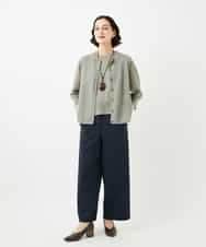 NHSJB10250 GIANNI LO GIUDICE(小さいサイズ)(メゾン ドゥ サンク) Levitaニットカーディガン グレー