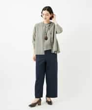 NHSJB10250 GIANNI LO GIUDICE(小さいサイズ)(メゾン ドゥ サンク) Levitaニットカーディガン グレー
