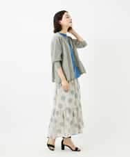 NHSJB10250 GIANNI LO GIUDICE(小さいサイズ)(メゾン ドゥ サンク) Levitaニットカーディガン グレー