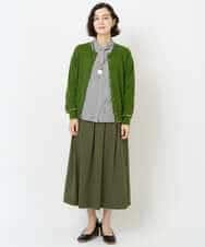 NHSJB20250 GIANNI LO GIUDICE(小さいサイズ)(メゾン ドゥ サンク) シルク混ニットカーディガン ベージュ