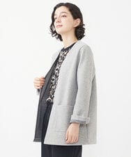 NHTAC84270 GIANNI LO GIUDICE(小さいサイズ)(メゾン ドゥ サンク) ウーレットコーディガン ブラウン