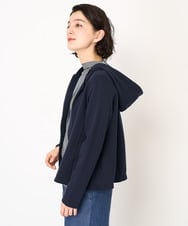 NHTCC24260 GIANNI LO GIUDICE(小さいサイズ)(メゾン ドゥ サンク) [洗える]接結リバージャージフーディー ライトグレー