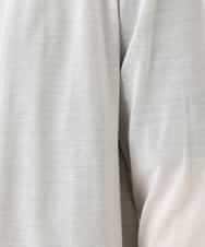NHTHD01160 GIANNI LO GIUDICE(小さいサイズ)(メゾン ドゥ サンク) [日本製]強撚天竺カーディガン ライトグレー