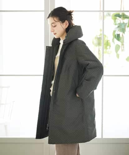 NHUAE30720 GIANNI LO GIUDICE(小さいサイズ) シャドードットジャガードダウンコート