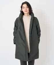 NHUAE30720 GIANNI LO GIUDICE(小さいサイズ)(メゾン ドゥ サンク) シャドードットジャガードダウンコート ネイビー