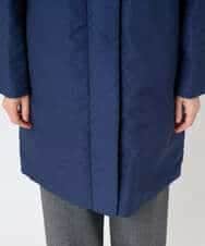 NHUAE30720 GIANNI LO GIUDICE(小さいサイズ)(メゾン ドゥ サンク) シャドードットジャガードダウンコート ネイビー