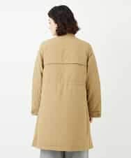 NHUAF84490 GIANNI LO GIUDICE(小さいサイズ)(メゾン ドゥ サンク) ナイロンタスランダウンコート ベージュ